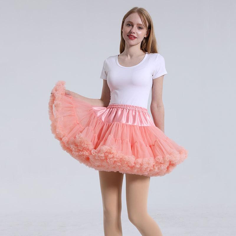 Soft yarn skirt support Boneless skirt support Petticoat skirt Adult