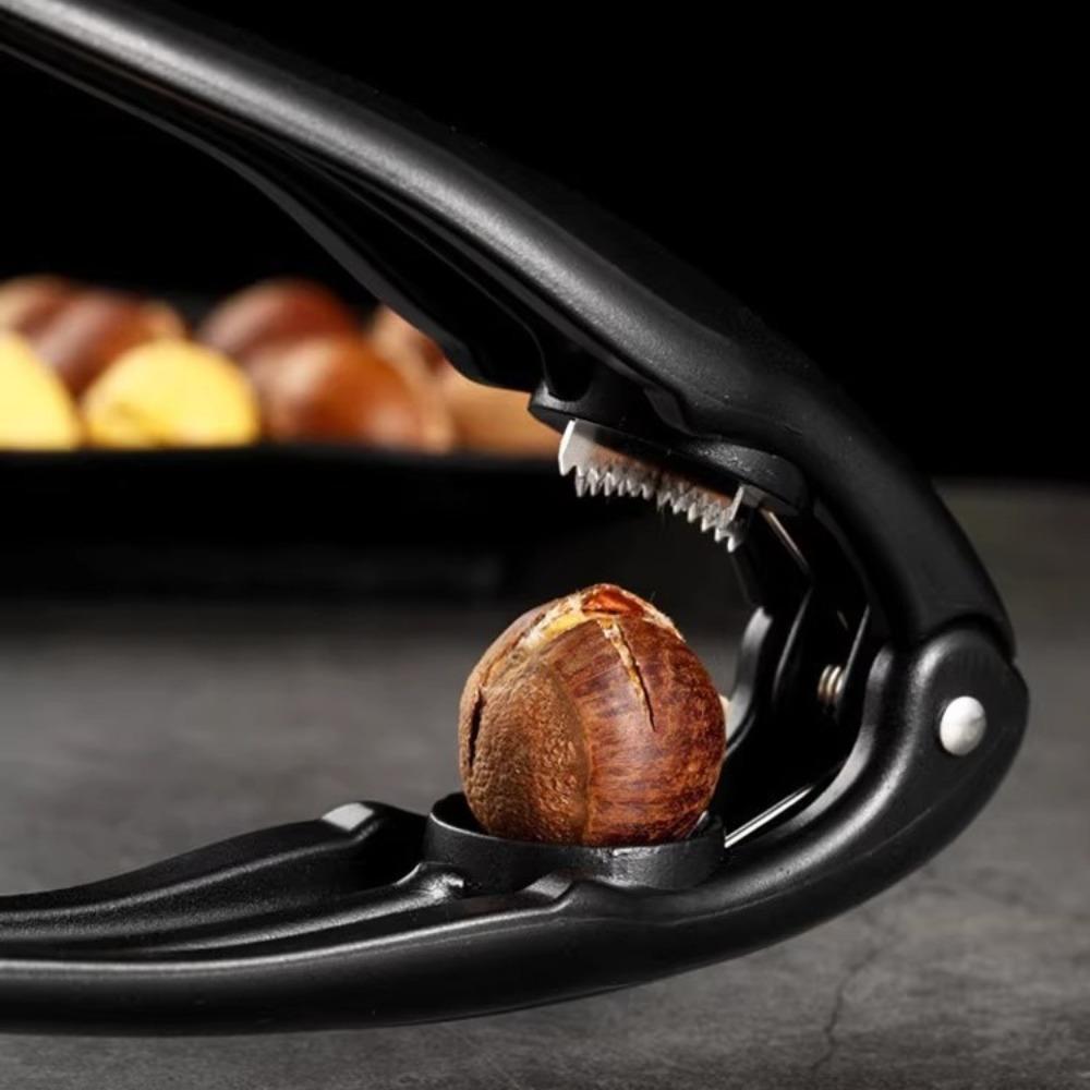 Sharp Chestnut Cutter Cross Design Walnut Opener Durable Chestnut Sheller  Dessert