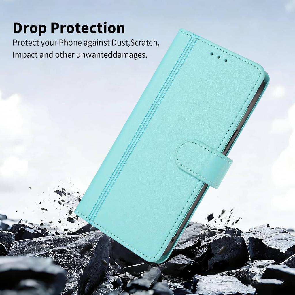 Wallet Case for Xiaomi Redmi K90 Max 15A Note 13 Pro 9 10 Pro Max 11 13 Pro Plus Cover Slim Flip Magnetic Clasp with Kickstand