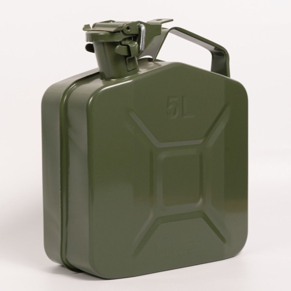 5L/10L Gasoline Tank Iron Car Spare Fuel Tank New Gas Can Outdoor
