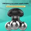 Mini Rechargeable Muscle Vibrations Massagers Handheld Vibrating Device For Back Neck Shoulder Full Body Relaxation Care