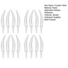 16 Pcs 7cm Pumpkin Teeth Spooky Insert Jack O Lantern Home Party Decoration School Handicraft Activities Halloween Accessories