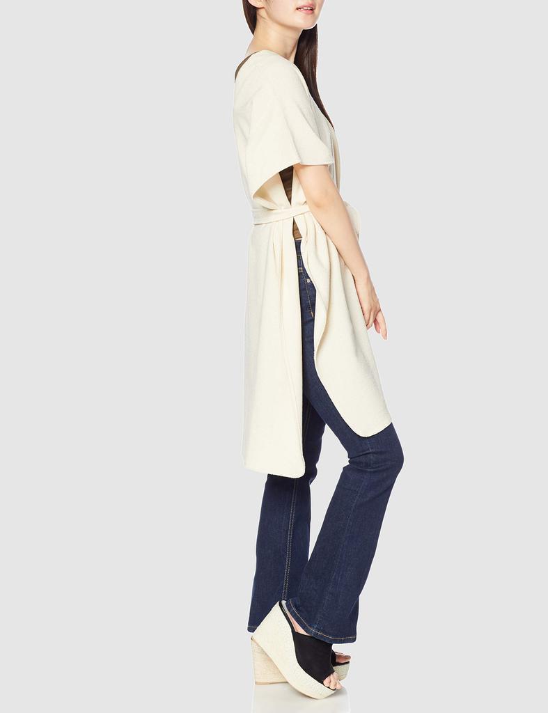 Ungrid Ca Fleece Loose Poncho Pullover Size F Women's Knit, Ivory, Japan, (Free Size)