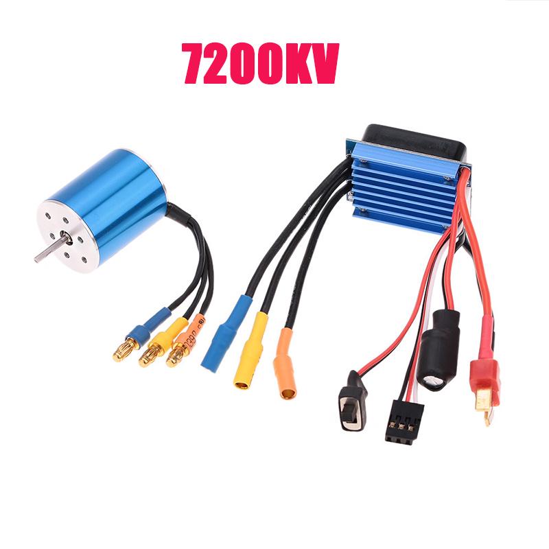 2430 5800KV 7200KV 4P Sensorless Brushless Motor & 25A Brushless ESC Electric Speed Controller