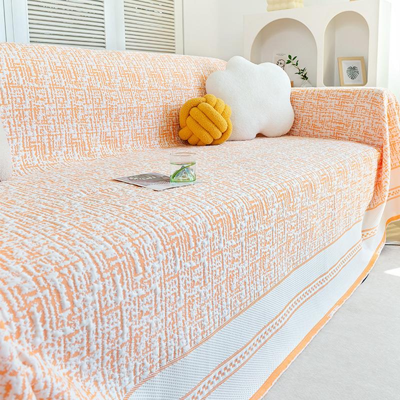 

Летнее прохладное дышащее полотенце для дивана Mengyi Light All-Inclusive Чехол для дивана, большой чехол для дивана, тканевая подушка 180*130cm