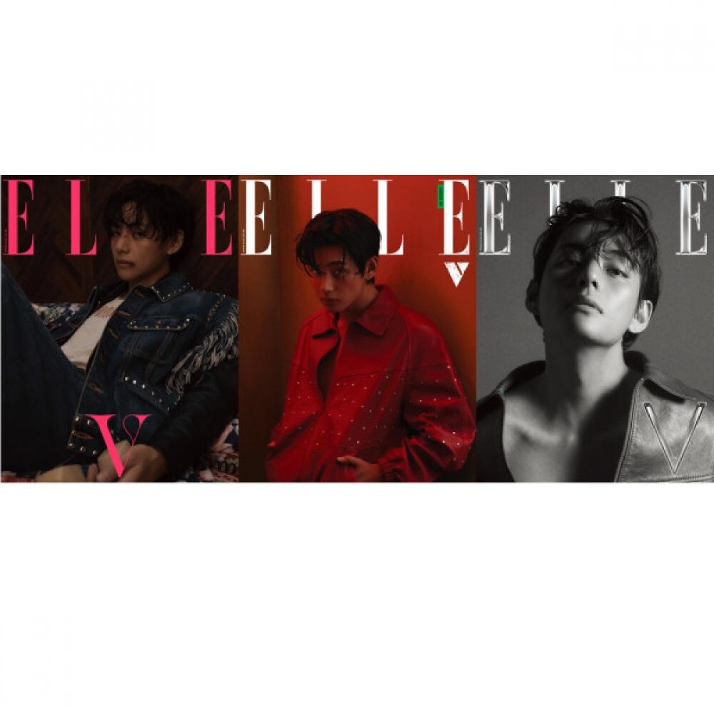 

Выберите версию ELLE Womens Monthly, апрель 2023 г., обложка BTS V