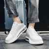 Tenisky Pánské Módní Ležérní Boty Pánské Dědovské Boty Kontrastní Barva Spojování Trend Všestranné Pánské Boty Pánské Malé Bílé Boty