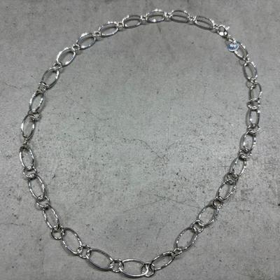 Used Vintage Silver 925 Kihei Simple Chain Necklace 45cm