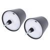 2pcs Cordless RGB Bottle Lamp Stylish Minimalist Embedded Touch Control Rechargeable Wine Bottle
