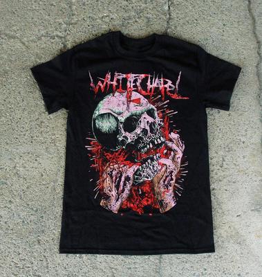 Whitechapel Band Black T Shirt All Size Black T-shirt Unisex Shirt Tee Men Women Summer Casual Crew Neck Black Casual Cotton Tee