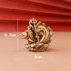 Retro Brass Queen Medusa Ornaments Figurines Ancient Greek Snake Women's Crafts Home and Office Desktop Ornaments
