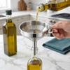 Imbuto in Acciaio Inossidabile con Filtro a Maglia Fine Rimovibile per Uso in Cucina Materiale Durevole per Alimenti Design a Bocca Larga Facile da Pulire e Maneggiare