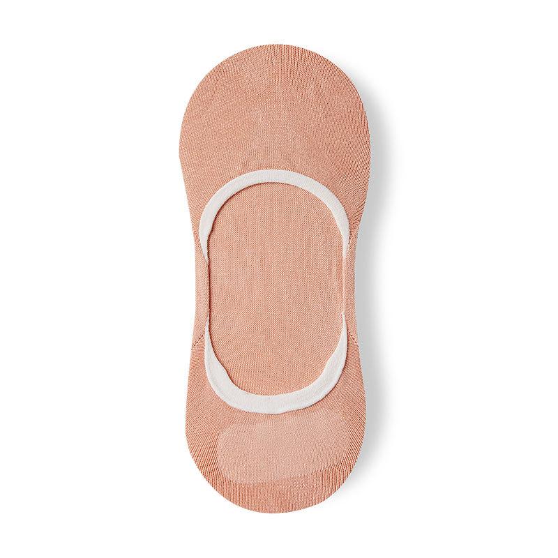 Women's Spring and Summer Thin Mesh Pure Cotton Shallow Mouth Antibacterial Invisible Boat Socks