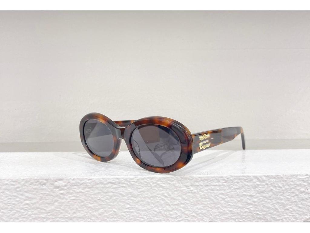 Arc de Triomphe CL40194U Retro Cat-Eye Oval Sunglasses