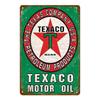 Vintage Motor Gasoline Metal Signs Tin Poster Retro Bar Pub Garage Decor Gas Station Decorative Wall Plaque