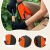 Gardening Knee Pads Covers Versatile Waterproof PU Leather Leg Guards Adjustable Strap for Grass