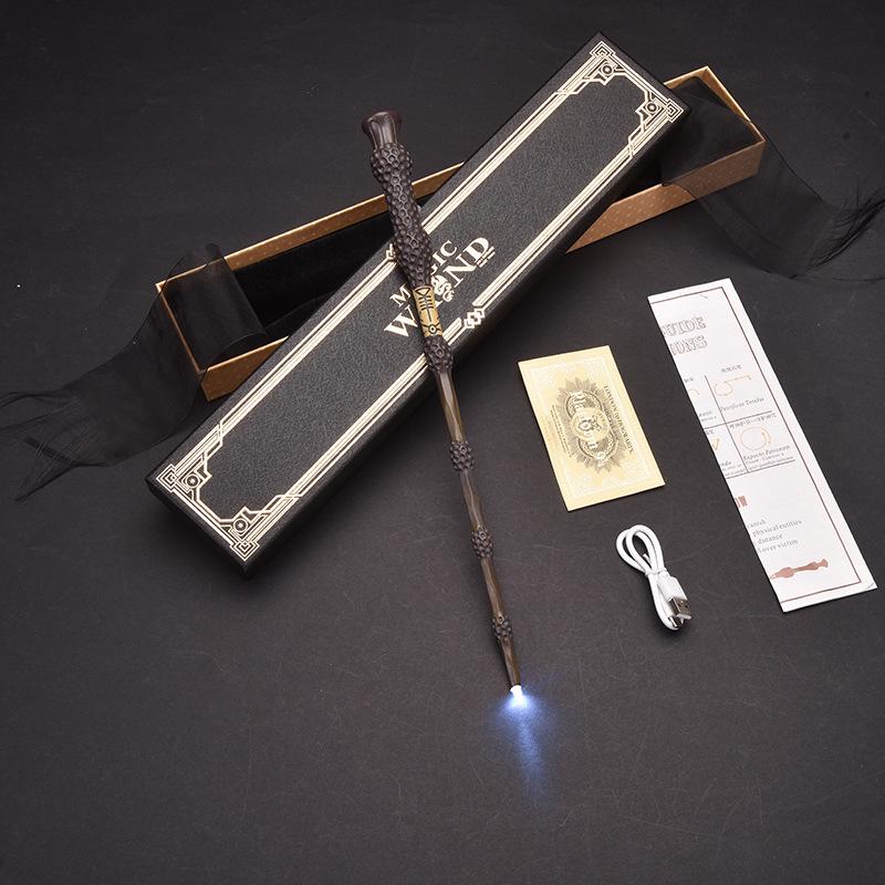 Harry Potter & Hermione Light-up Magic Wand with USB/Type-C Charging