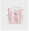 David Bella children's vest spring outfit new girls' navy academy style vest women's treasure vest shoulder