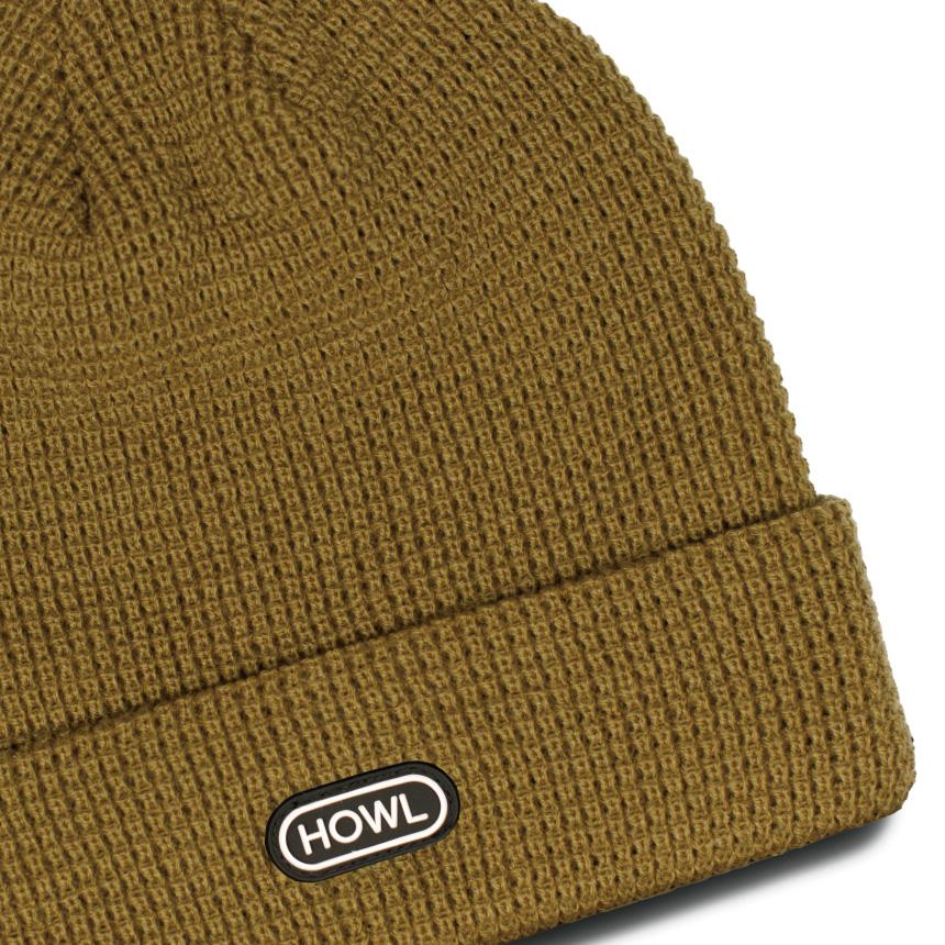 HOWL SUPPLY Waffle Beanie Chocolate 24/25