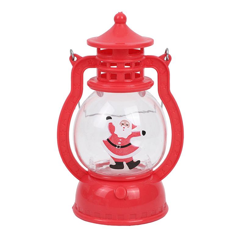 

Светодиодный фонарь Санта-Клаус Веселые рождественские украшения Лампа Navidad Noel Рождественский подарок красный