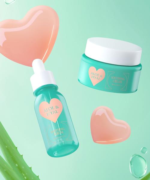 The Face Shop Aloe Hyaluronic Acid Hydrating Soothing Trial Kit (Holiday Edition) FREE