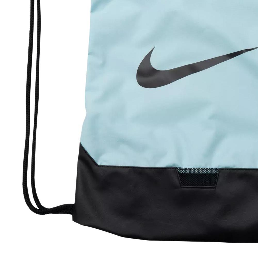 Nike Polyester Backpack Unisex Glacier Blue & Black Casual DM3978-474