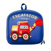 Playful And Stylish Childrens Backpack With Excavator Print Soft Oxford Fabric For Boys And Girls