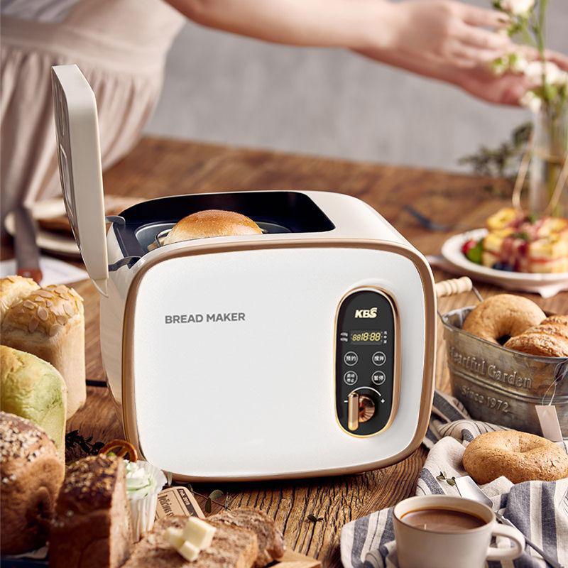 Mini Bread Machine Household Automatic Intelligent Sprinkling Fruit and Noodles Fermentation Multi-functional Small Breakfast