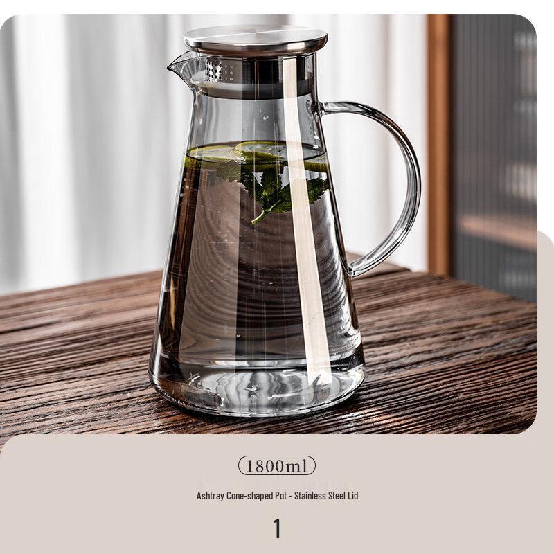 ZISIZ High-Temperature Resistant Glass Pitcher
