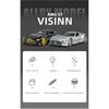 1/32 Mercedes Benz AMG Vision GT Supercar Alloy Diecast Car Model Sound and Light Classic Hobby Collectibles Gifts for Boyfriend