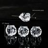 Pixiu & Nine-Tailed Fox White Crystal Glass Bead Bracelet - Handmade Jewelry Accessory