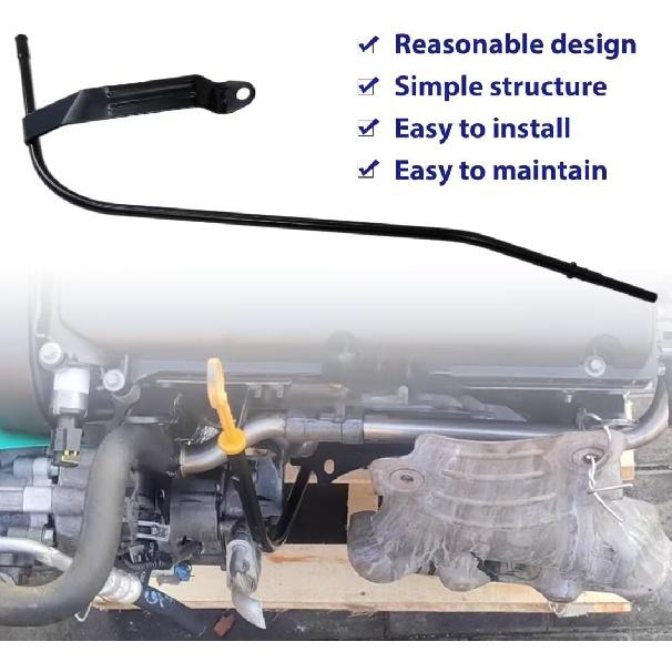 917303 Engine Oil Dipstick Tube Fit for 2003 Chevrolet Silverado 1500 V8 294 4.8L,XSPANDER Updated