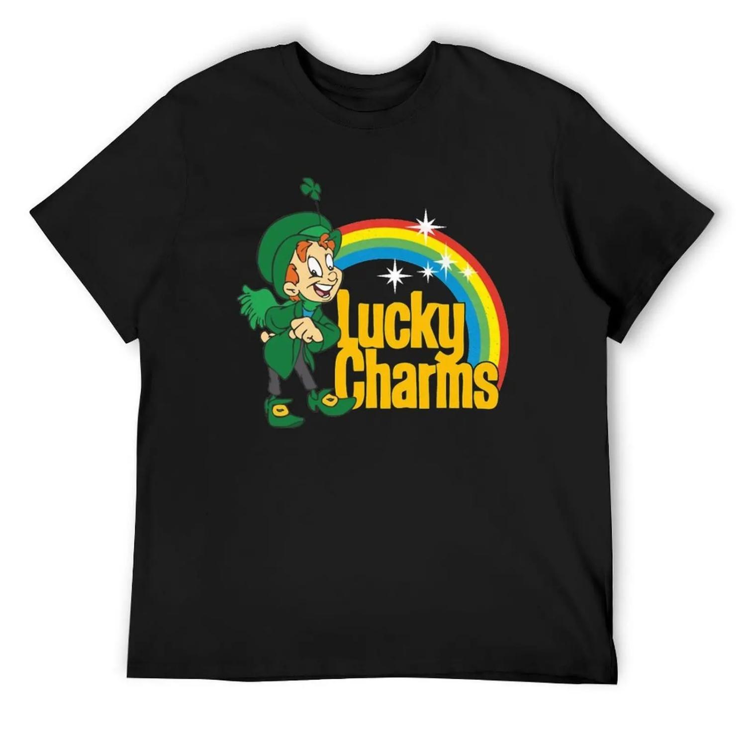 

LUCKY CHARMS (2) T-Shirt man clothes shirts graphic oversizeds graphics tee shirts for men S