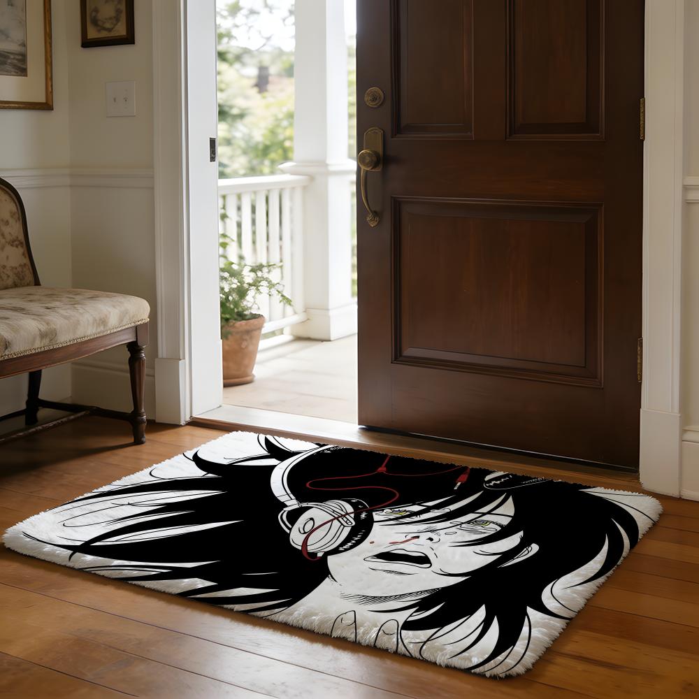 MASS OF THE FERMENTING DREGS Floor Mat Soft Flannel Absorbent Mat Non-Slip Rug Home Bedroom Bathroom