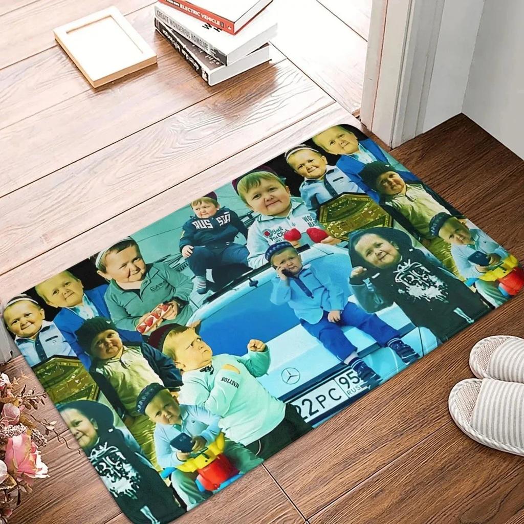 Hasbulla Magomedov Home Entrance Doormat Decoration Carpet for Living Room Decor Bathroom Non-Slip Floor Mat Welcome Rug