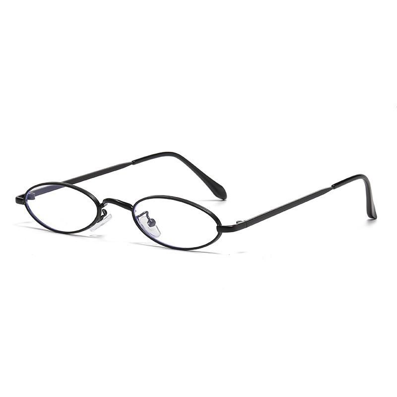 Retro Metal Frame Anti-Blue Light Reading Glasses for Presbyopia - Anti-Fatigue, Simple, Internet Celebrity Style