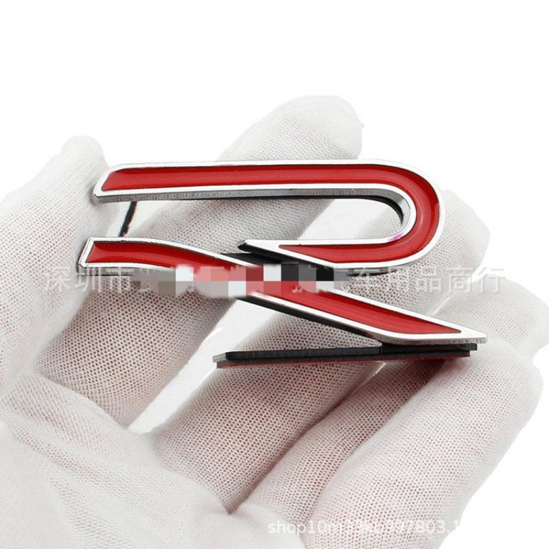 Applicable China Net R car logo car sticker new polo decoration