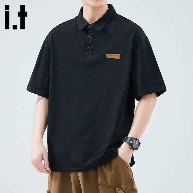 :CHOCOOLATEit Men's Basic Short Sleeve Polo Shirt