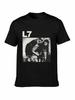 T-shirt Vintage Nera L7 Band