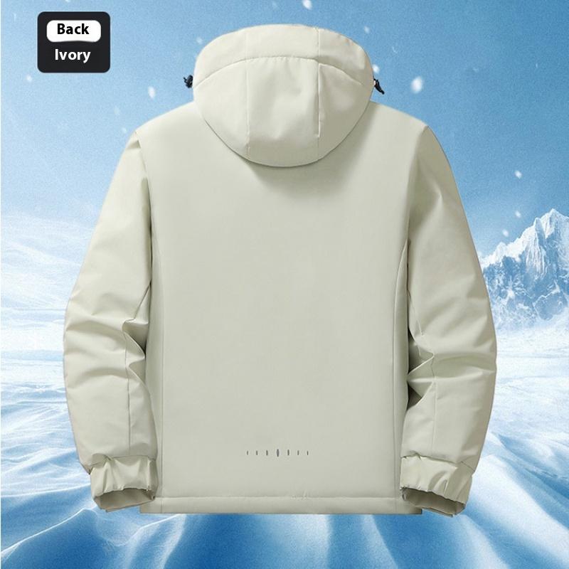 Cozy Up Graphene Jacket Men's Thickened Warm Cotton Jacket Windproof and Waterproof Outdoor Cotton Jacket