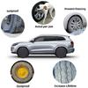 Auto Tire Cover with Handle Waterproof Tire Bag Energy Saving Car Accessory for Easy Transport for  Wheels Up to 65cm