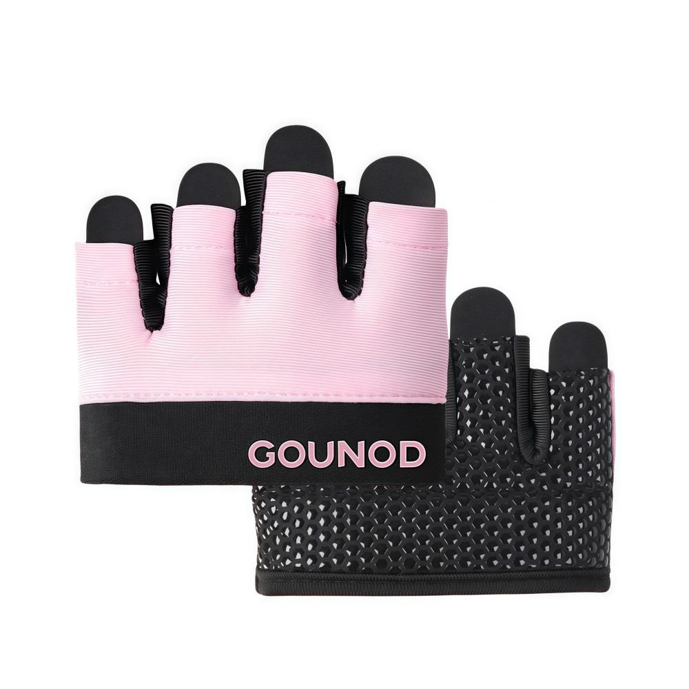 Breathable Cycling Gloves Anti-slip Fitness Sport Gloves Professional 4-Fingers Gym Gloves Unisex M