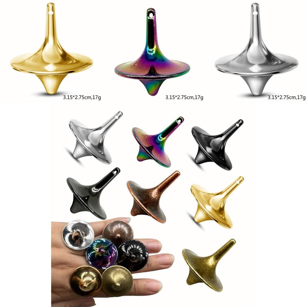 Creative Metal Fidget Spinner With Colorful Design Reduce Stress And Spin Freely!