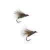10PCS #16 CDC Emerger Dry Flies UV Reactive Floating Barbed Hook Trout Grayling Artificial Fishing Lures