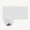 Vinyl Decoration With Print For Tool-Free Assembly 120x60 Cm Waves In a Harmonious Arrangement
