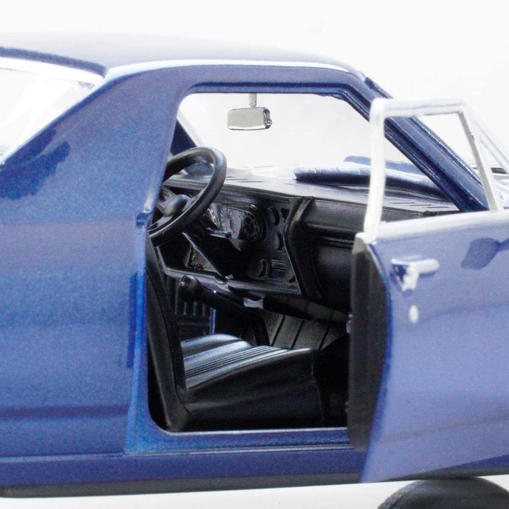 MOTORMAX Scale El Camino Diecast Model EL CAMINO SS396 1970 1/24 Car, (Blue)