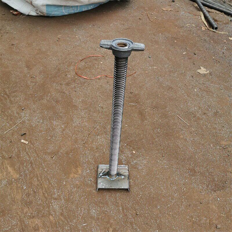 

Adjustable Scaffolding Support: Steel Pipe Upper/Lower Support with Hollow Top and Stud Screw Rod