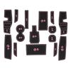 Car-Styling Accessories For GWM ORA Good Cat   Rubber  Gate Slot Dust Pad Cup Anti Slip Pad Door Interior Decoration