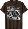 Funny Gangster Cats Street Design Funny Gangster Cat Unisex T-Shirt Unisex T-Shirt
