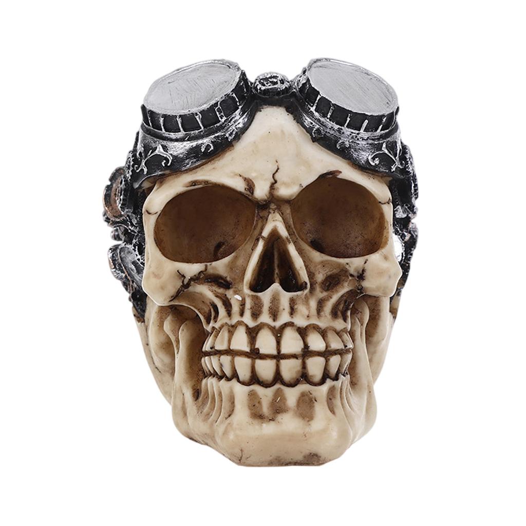 Halloween Horror Resin Skulls Decoration Ornament